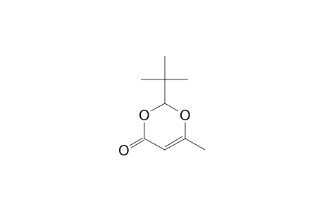 4H-1,3-Dioxin-4-one, 2-(1,1-dimethylethyl)-6-methyl-, (R)-