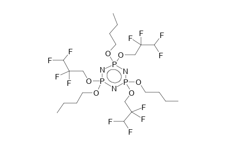 2,4,6-TRIS(2,2,3,3-TETRAFLUOROPROPYLOXY)-2,4,6-TRIBUTOXYCYCLOTRIPHOSPHAZENE