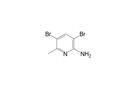 2-Amino-3,5-dibromo-6-methylpyridine