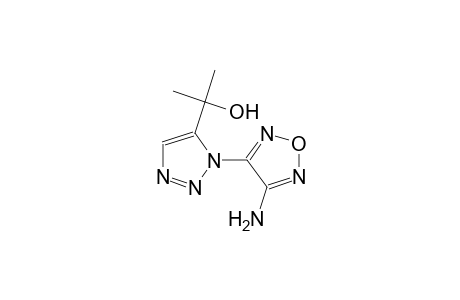 1H-1,2,3-triazole-5-methanol, 1-(4-amino-1,2,5-oxadiazol-3-yl)-alpha,alpha-dimethyl-