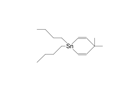 4,4-Dimethyl-1,1-dibutylstannacyclohexa-2,5-diene