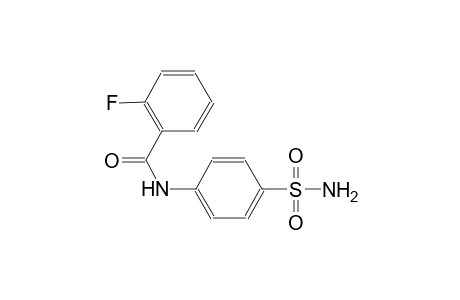 N-[4-(aminosulfonyl)phenyl]-2-fluorobenzamide