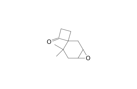 Spiro[cyclobutane-1,2'-[7]oxabicyclo[4.1.0]heptan]-2-one, 4',4'-dimethyl-, (1'.alpha.,2'.beta.,6'.alpha.)-