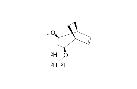 4-EXO-METHOXY-2-EXO-(TRIDEUTERIOMETHOXY)-BICYCLO-[3.2.2]-NON-6-ENE