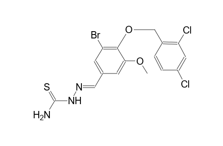 3-bromo-4-[(2,4-dichlorobenzyl)oxy]-5-methoxybenzaldehyde thiosemicarbazone