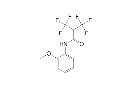 3,3,3-Trifluoro-N-(2-methoxyphenyl)-2-(trifluoromethyl)propionamide