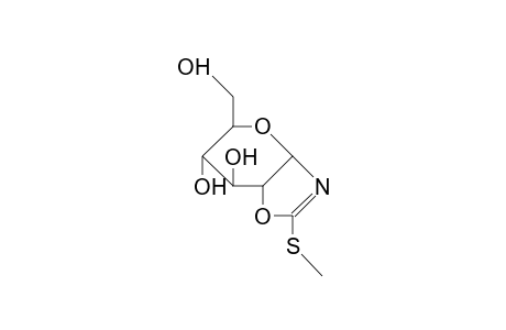 2-Methylthio-(1,2-dideoxy-A-D-glucopyrano)(1,2-D)-D)-2-oxazoline