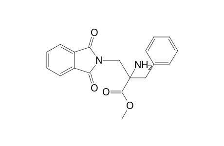 Methyl (RS)-2-amino-3-phenyl-2-phthalimidomethylpropanoate