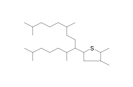 THIOPHENE, 5-[1-(1,5-DIMETHYLHEXYL)-4,8-DIMETHYLNONYL]TETRAHYDRO-2,3-DIMETHYL-