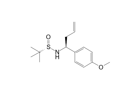 (1S,RS)-N-tert-Butanesulfinyl-1-(4-methoxyphenyl)but-3-en-1-amine