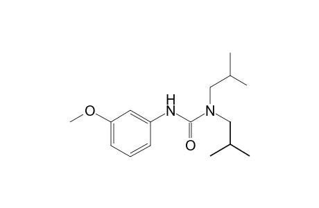 1,1-diisobutyl-3-(m-methoxyphenyl)urea