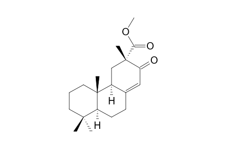 12-BETA-METHYL-12-ALPHA-METHOXYCARBONYL-8(14)-PODOCARPEN-13-ONE