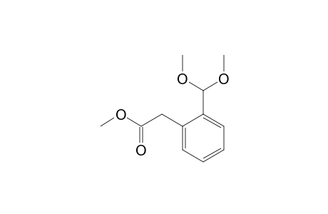 Methyl o-(dimethoxymethyl)phenylacetate