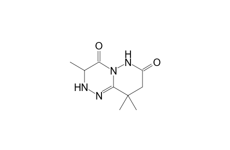 3,9,9-Trimethyl-8,9-dihydro-2H-pyridazino[6,1-c]-1,2,4-triazine-4,7-(3H,6H)-dione