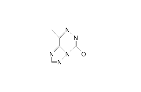 5-METHOXY-8-METHYL-s-TRIAZOLO[2,3-d]-as-TRIAZINE