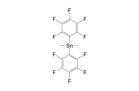 DIMETHYL-BIS-(PENTAFLUOROPHENYL)-STANNANE