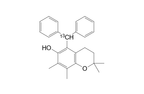 5a-((13)C)-5a,5a-Diphenyl-2,2,5,7,8-pentamethylchroman-6-ol