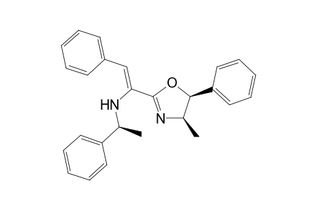 (4R,5S)-4-Methyl-5-phenyl-(S)-2-{(Z)-(N-1-phenylethylamino)-2-phenyl]ethenyl}-2-oxazoline