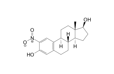 1,3,5(10)-Estratrien-2-nitro-3,17-diol