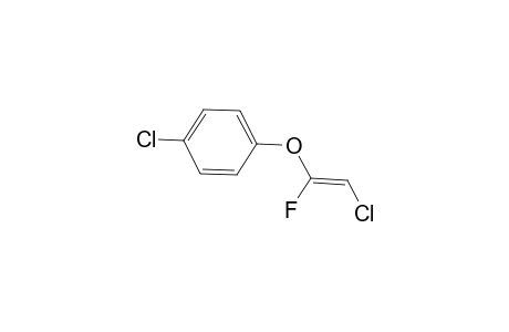 .beta.-Chloro-.alpha.-fluorovinyl p-chlorophenyl ether