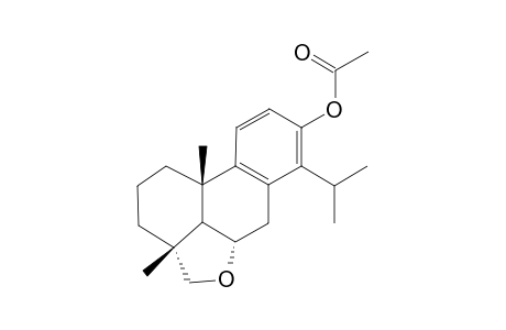 13-ACETOXY-6-ALPHA,18-EPOXY-TOTARA-8,11,13-TRIENE