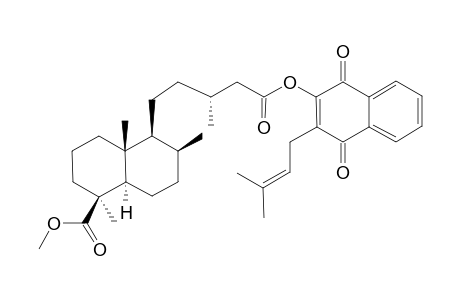 LAPACHOYL-17-BETA-DIHYDROJUNICEDRATE-METHYLESTER