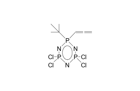 1-tert-Butyl-1-propadienyl-tetrachloro-phosphacene