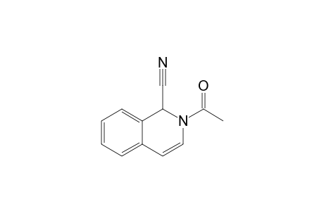 2-acetyl-1,2-dihydroisoquinaldonitrile