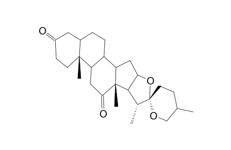 (25R)-5alpha-SPIROSTAN-3,12-DIONE