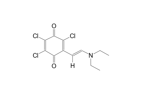 2-(2-N,N-DIETHYLAMINOVINYL)-3,5,6-TRICHLORO-1,4-BENZOQUINONE