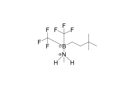 Methylaminato(3,3-dimethylbutyl)bis(trifluoromethyl)borinate