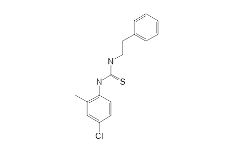 1-(4-chloro-o-tqlyl)-3-phenethyl-2-thiourea