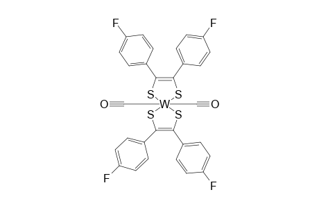 [W-(CO)(2)-(S2C2-(C6H4-PARA-F)(2))(2)]