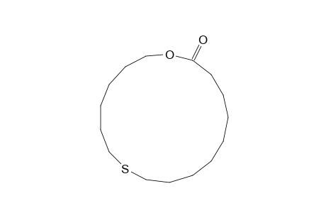 9-[(6-HYDROXYHEXYL)THIO]NONANOIC ACID, sigma-LACTONE