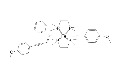 TRANS-[FE-(DMPE)(2)-(C=C-C6H4OCH3)-(MIU(1)-C-(C6H5)=CH-(C=C-C6H4OCH3))]