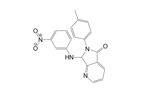 5H-pyrrolo[3,4-b]pyridin-5-one, 6,7-dihydro-6-(4-methylphenyl)-7-[(3-nitrophenyl)amino]-