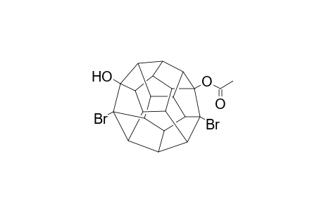 6-ACETOXY-11,16-DIBROMOUNDECACYCLO-[9.9.0.0-(2,9).0-(3,7).0-(4,20).0-(5,18).0-(6,16).0-(8,15).0-(10,14).0-(12,19).0-(13,17)]-ICOSAN-1-OL