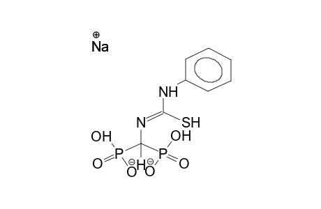 3-(PHENYLTHIOUREIDO)METHYLENE-BIS-PHOSPHONIC ACID, DISODIUM SALT(TAUTOMER 1)