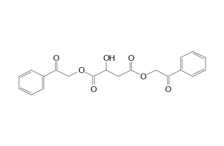 Bis(2-oxo-2-phenylethyl) malate