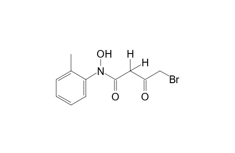 4-bromo-N-o-tolylacetoacetohydroxamic acid