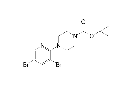 tert-Butyl 4-(3,5-dibromopyridin-2-yl)piperazine-1-carboxylate