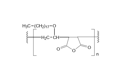 Octadecyl vinyl ether/maleic anhydride copolymer 50/50