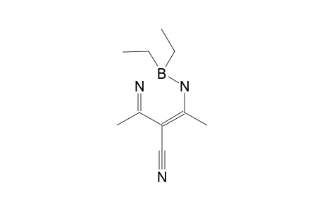 5-CYANO-2,2-DIETHYL-1,2-DIHYDRO-4,6-DIMETHYL-1,3,2-AZAAZONIABORATINE