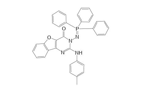 2-(4-Methylphenylamino)-3-(triphenylphosphoranylidene)amino-benzofuro[3,2-d]pyrimidin-4(3H)-one