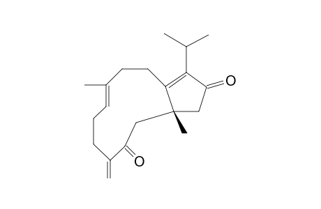 (1R*)-DOLABELLA-4(16),7,11(12)-TRIENE-3,13-DIONE