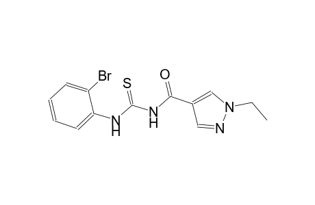 N-(2-bromophenyl)-N'-[(1-ethyl-1H-pyrazol-4-yl)carbonyl]thiourea