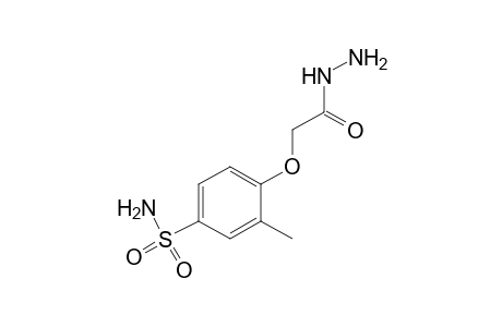 [(4-sulfamoyl-o-tolyl)oxy]acetic acid, hydrazide