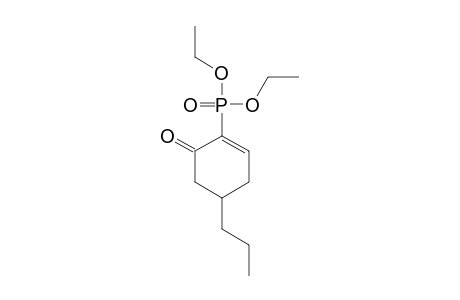 2-(DIETHOXYPHOSPHORYL)-5-PROPYL-2-CYCLOHEXEN-1-ONE