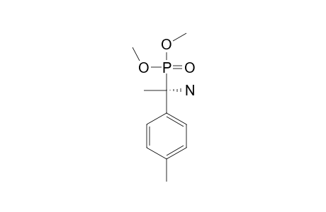 (S(S),R)-(+)-O,O-DIMETHYL-2-AMINO-2-(PARA-TOLUENE)-ETHYLPHOSPHONATE