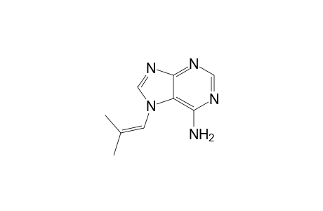 7-(2-Methylprop-1-en-1-yl)-7H-purin-6-amine